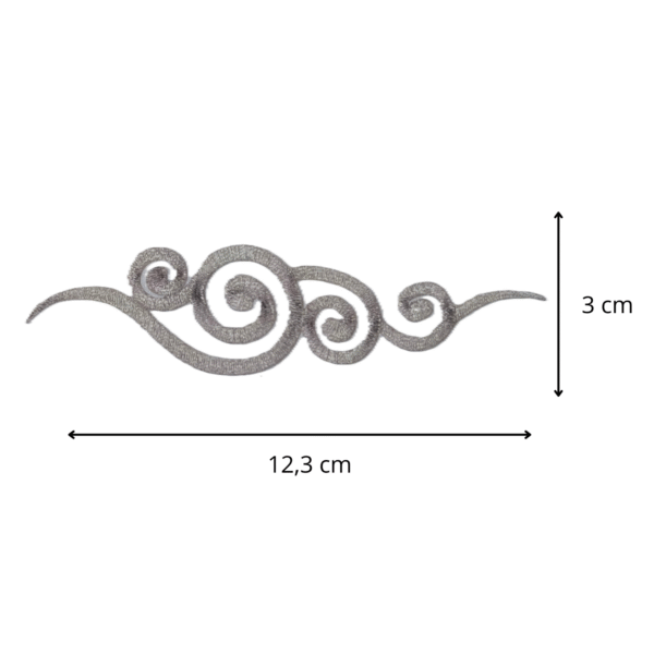 Motif thermocollant Nuage – Image 2