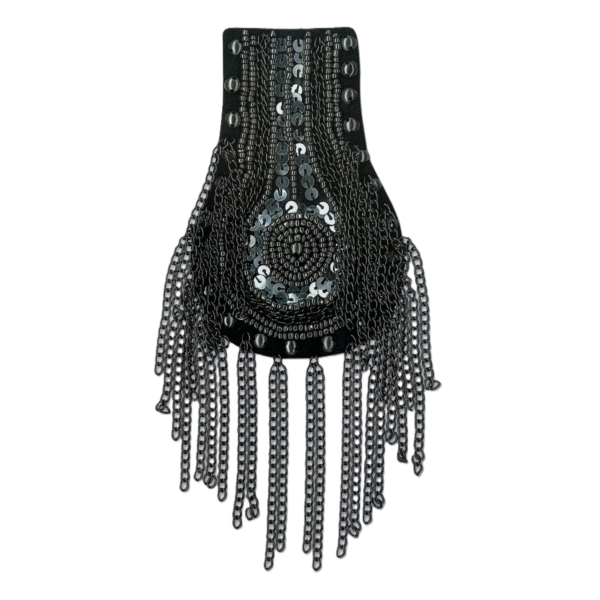 Epaulettes frange en métal modèle 1 – Image 3