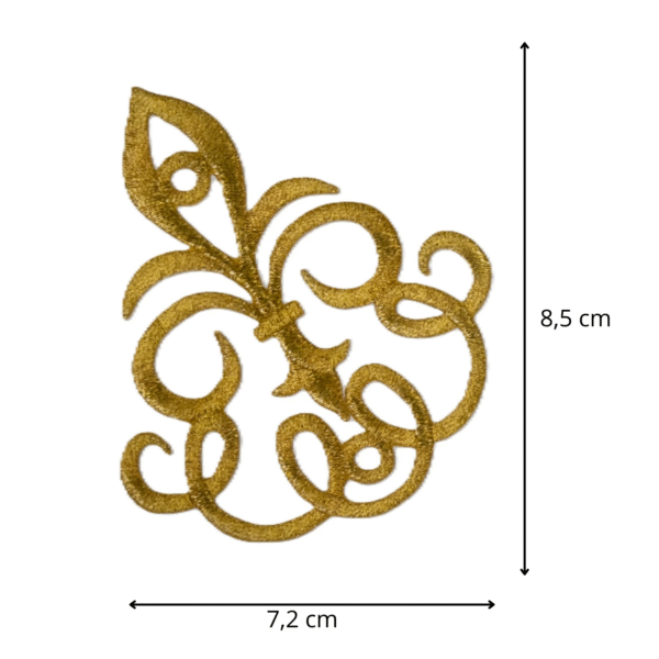 Motif thermocollant brodé 4 – Image 2
