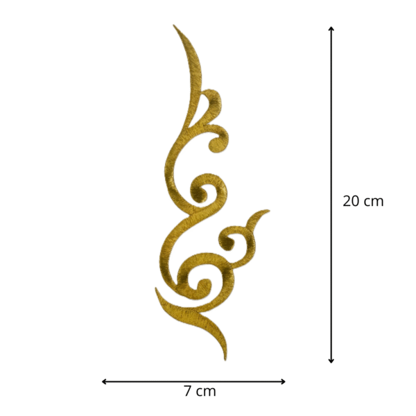 Motif thermocollant brodé 3 – Image 2