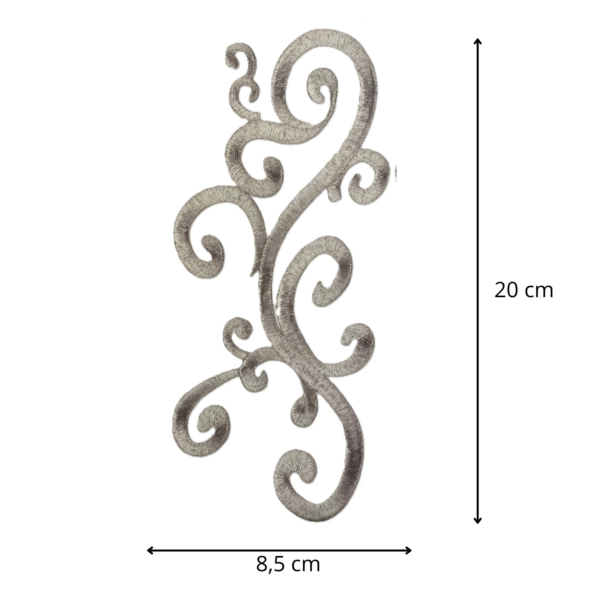 Motif thermocollant brodé 1 – Image 2
