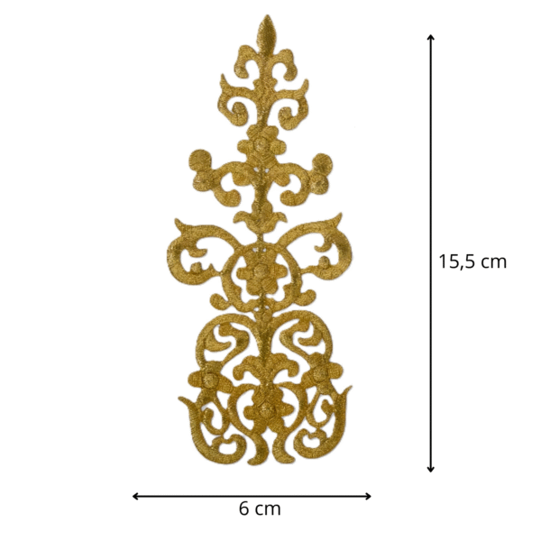 Motif thermocollant Fleur sacrée – Image 2