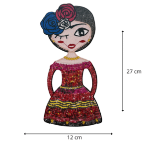 Ecusson thermocollant Frida Kahlo 3