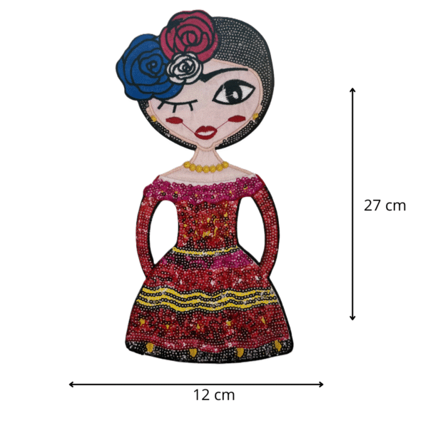 Ecusson thermocollant Frida Kahlo 3