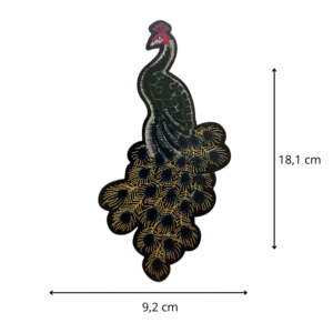 Ecusson thermocollant Paon