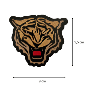 Ecusson thermocollant Tête de tigre