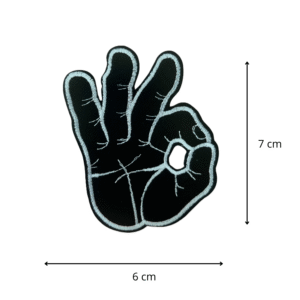 Ecusson thermocollant Main