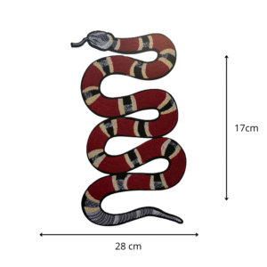 Ecusson thermocollant Serpent
