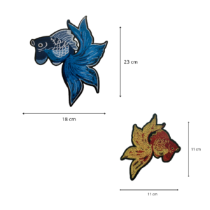 Ecusson thermocollant poisson