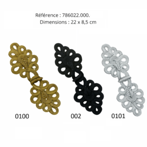 Brandebourg en passementerie 3