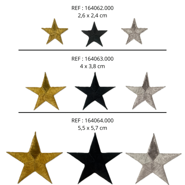 Motif thermocollant Etoiles