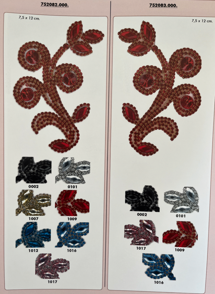 Applique STRASS thermocollant 4