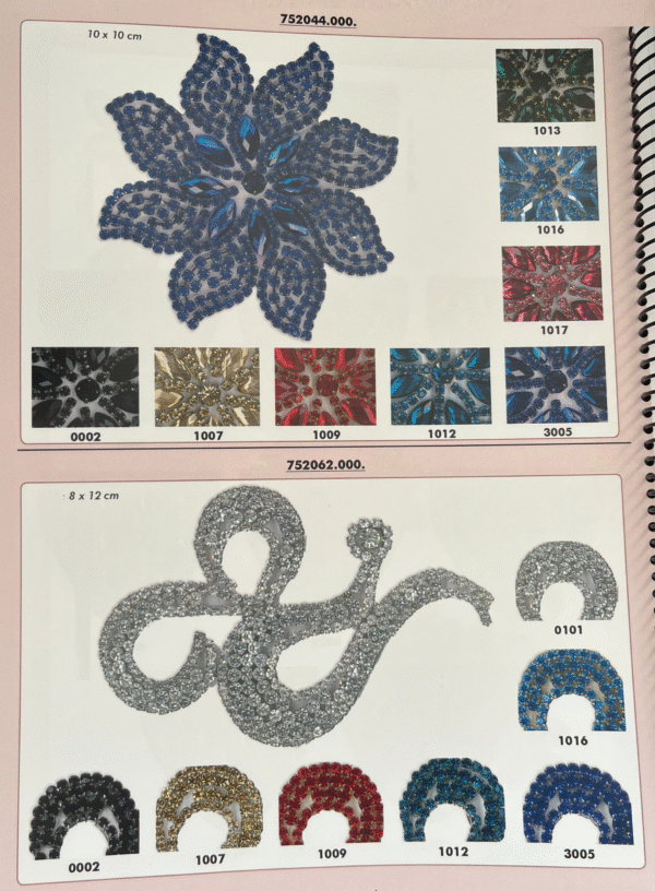 Applique STRASS thermocollant 2