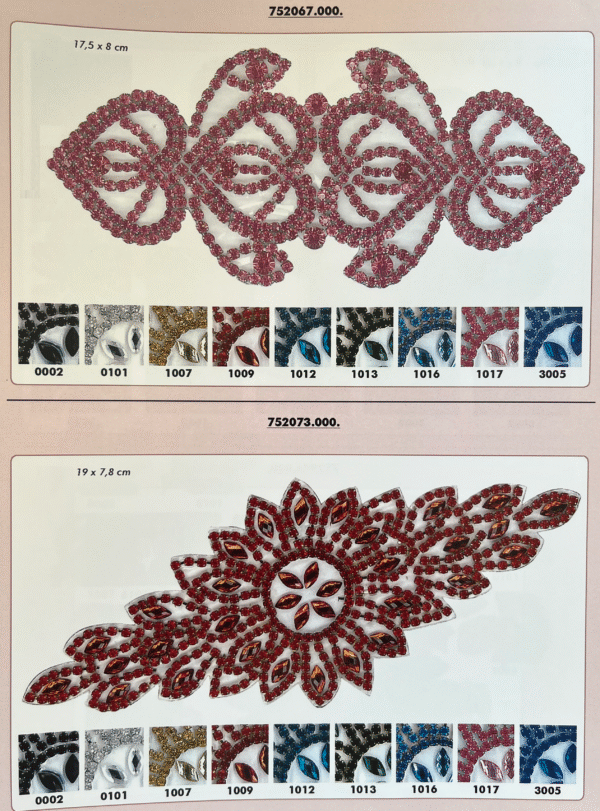 Applique STRASS thermocollant 3