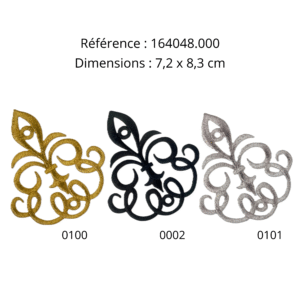 Motif thermocollant brodé 4