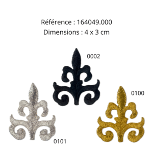 Motif thermocollant brodé 5