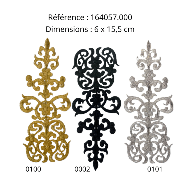 Motif thermocollant Fleur sacrée