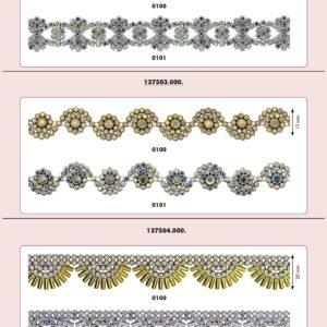 Applique STRASS au mètre