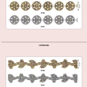 Applique STRASS au mètre