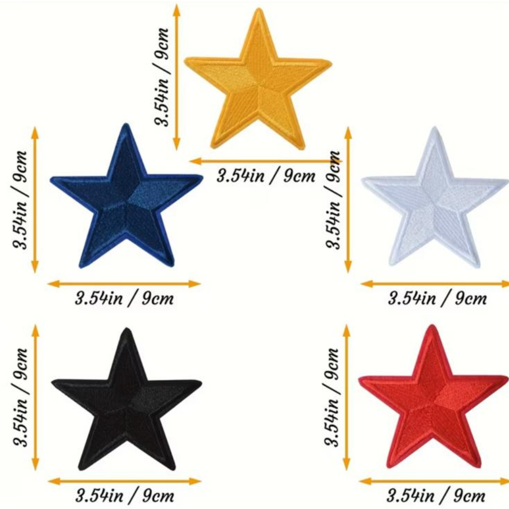 Écusson Thermocollant Étoile 9 cm