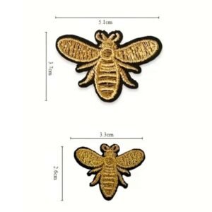 Écusson thermocollant abeille