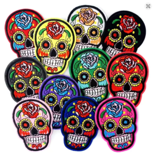 Écusson Thermocollant Tête de Mort